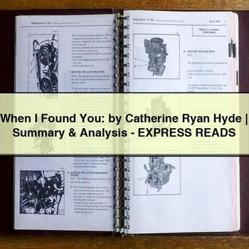 When I Found You: by Catherine Ryan Hyde | Summary & Analysis-Express Reads PDF Download
