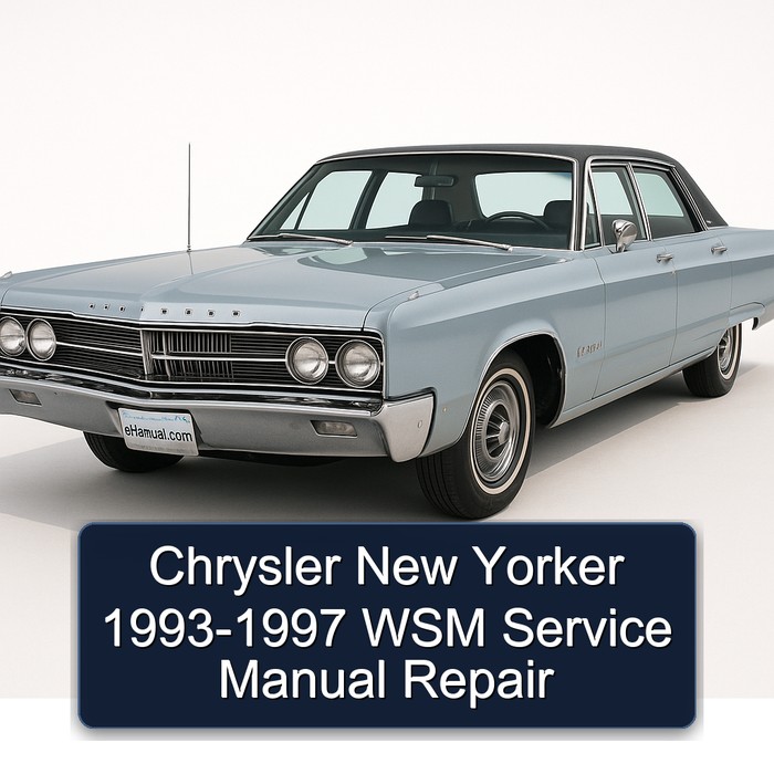 Chrysler New Yorker 1993-1997 WSM Service Manual Repair