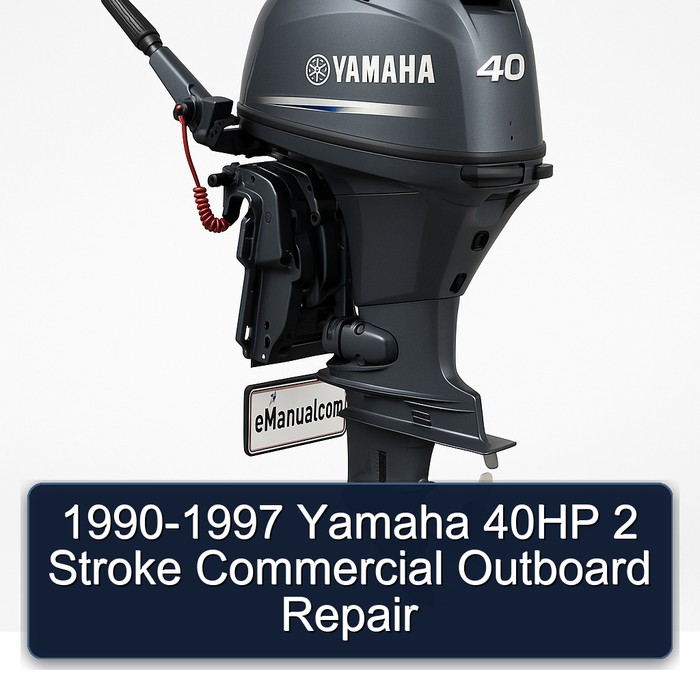 1990-1997 Yamaha 40HP 2 Stroke Commercial Outboard Repair