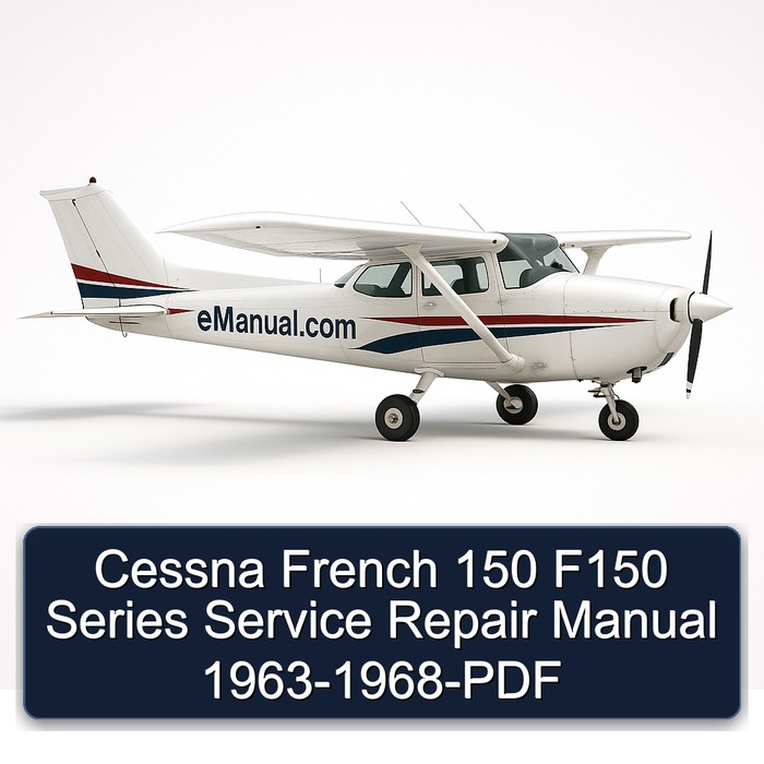 Cessna French 150 F150 Series Service Repair Manual 1963-1968-PDF