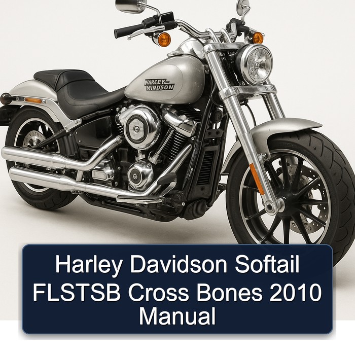 Harley Davidson Softail FLSTSB Cross Bones 2010 Manual