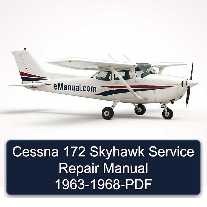 Cessna 172 Skyhawk Manual de servicio y reparación 1963-1968-PDF