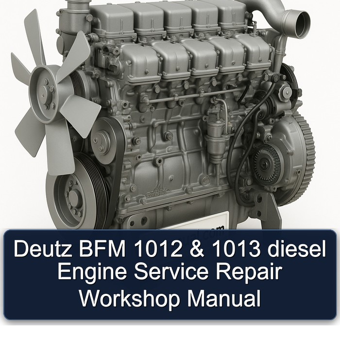 Deutz BFM 1012 & 1013 Dieselmotor Werkstatt Handbuch