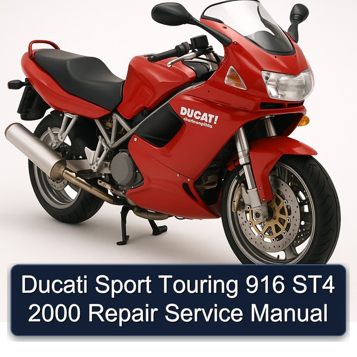 Ducati Sport Touring 916 ST4 2000 Repair Service Manual