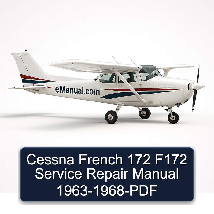 Cessna French 172 F172 Service Repair Manual 1963-1968-PDF