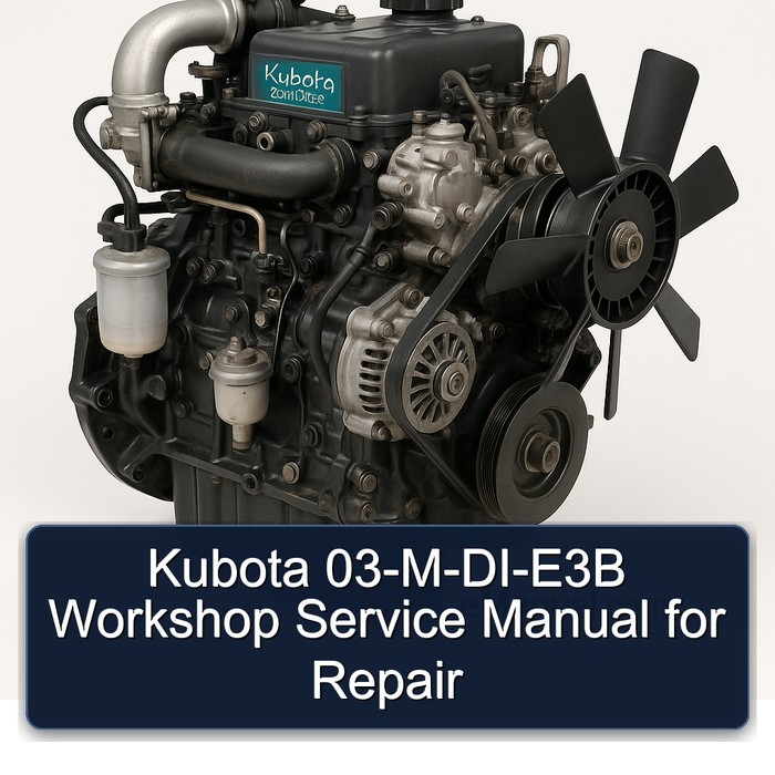 Manual de Servicio de Taller Kubota 03-M-DI-E3B