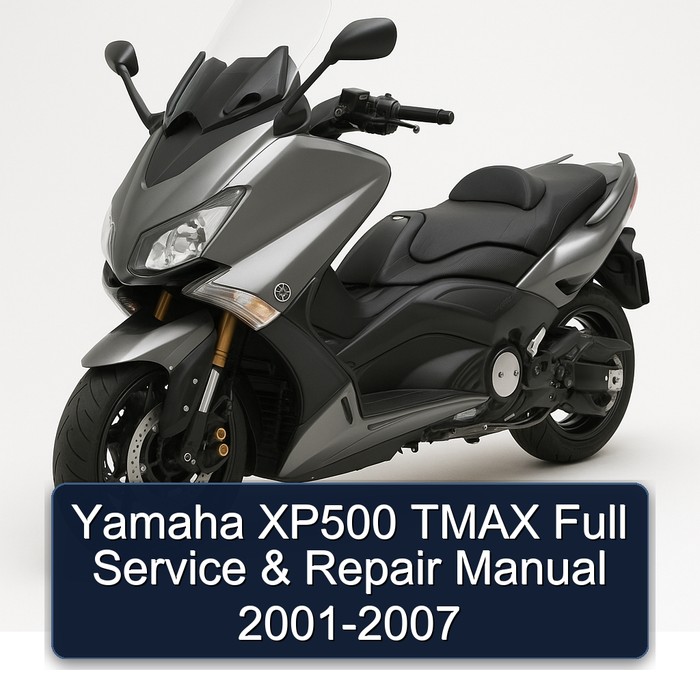 Yamaha XP500 TMAX Full Manual de servicio y reparación 2001-2007
