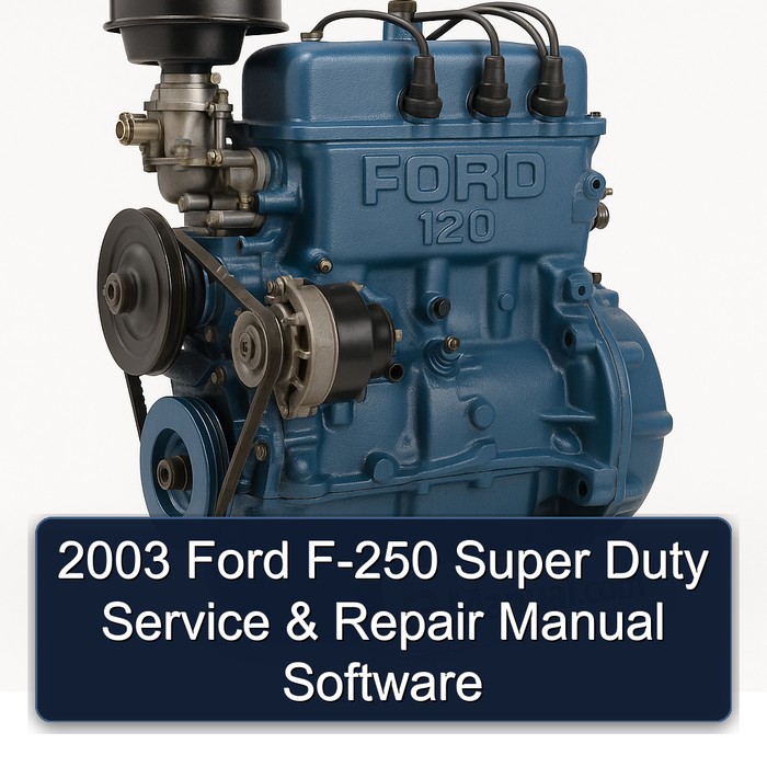 2003 Ford F-250 Super Duty Service & Repair Manual Software 
