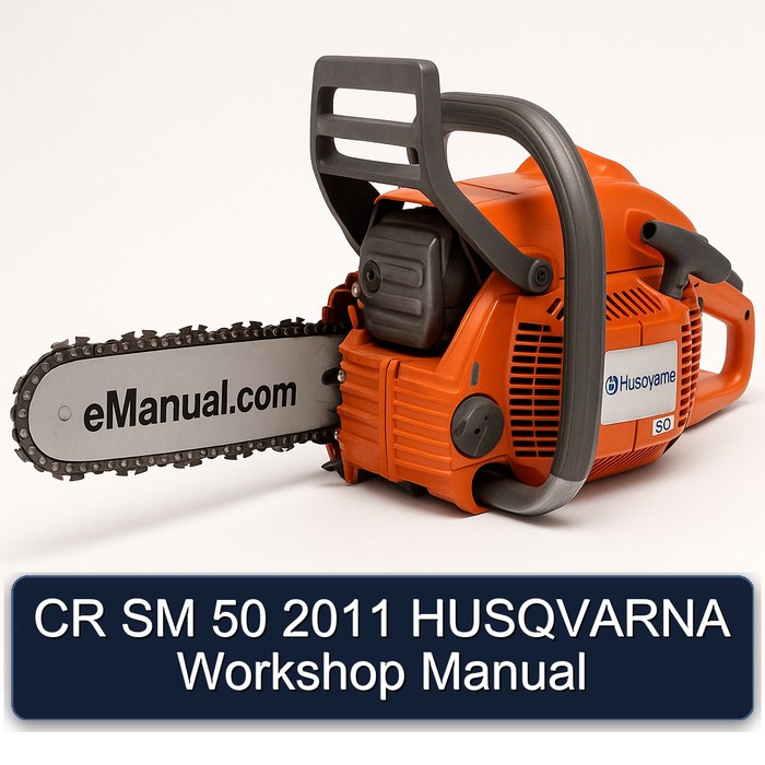 CR SM 50 2011 HUSQVARNA Workshop Manual