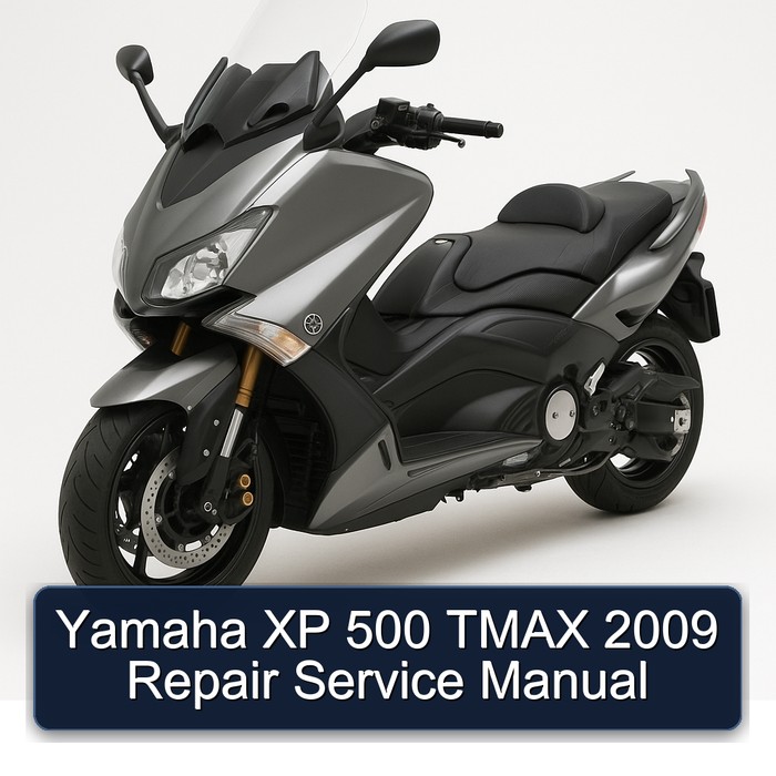 Yamaha XP 500 TMAX 2009 Repair Service Manual
