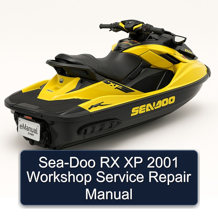 Sea-Doo RX XP 2001 Workshop Manual de servicio y reparación