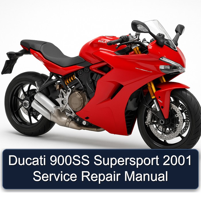 Ducati 900SS Supersport 2001 Manual de servicio y reparación
