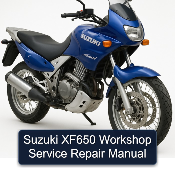 Suzuki XF650 Workshop Manual de servicio y reparación