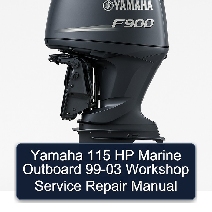 Yamaha 115 HP Marine Outboard 99-03 Workshop Service Repair Manual