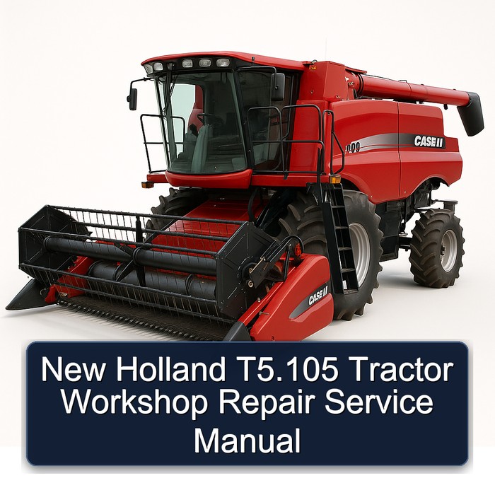 Manual de Reparación del Tractor New Holland T5.105