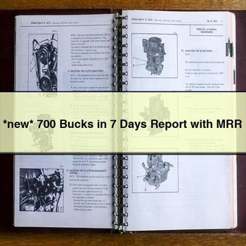 New 700 Bucks in 7 Days Report with Mrr PDF Download