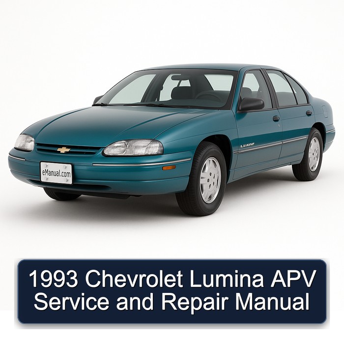 1993 Chevrolet Lumina APV Service and Repair Manual
