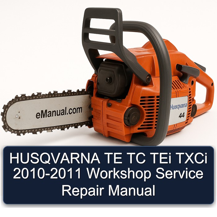 HUSQVARNA TE TC TEi TXCi 2010-2011 Workshop Manual de servicio y reparación