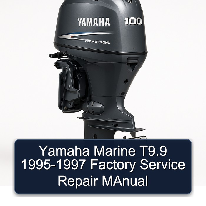 Yamaha Marine T9.9 1995-1997 Factory Service Repair MAnual 