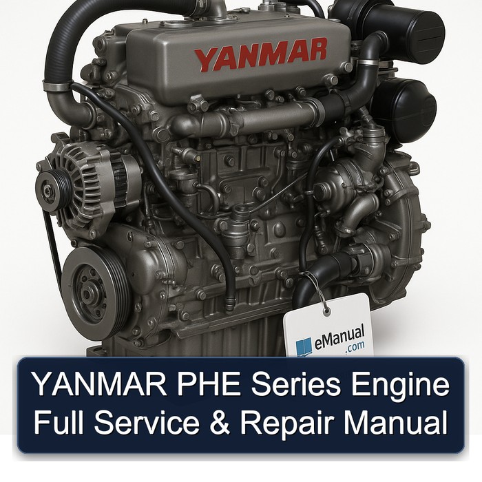 YANMAR PHE Series Engine Full Service & Repair Manual 