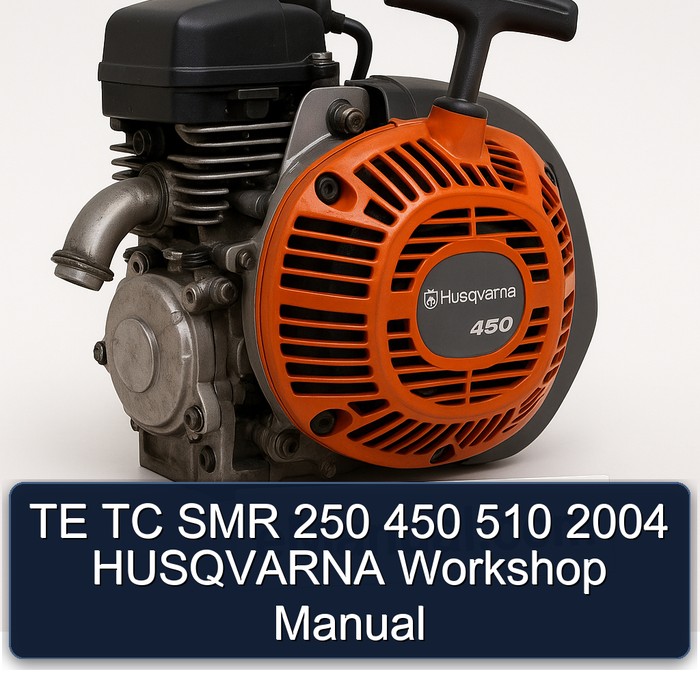 Manual de Taller HUSQVARNA TE TC SMR 250 450 510 2004