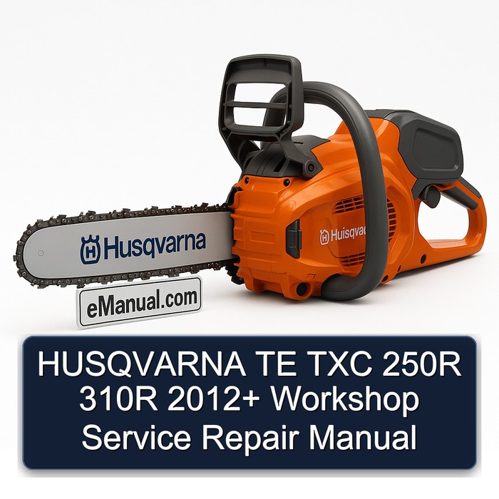 HUSQVARNA TE TXC 250R 310R 2012+ Workshop Service Repair Manual