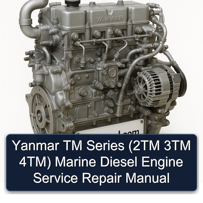 Yanmar TM-Serie (2TM, 3TM, 4TM) - Marine Dieselmotor: Service- & Reparaturhandbuch