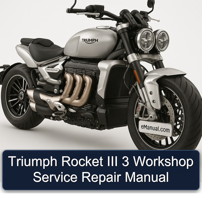 Triumph Rocket III 3 Workshop Manual de servicio y reparación