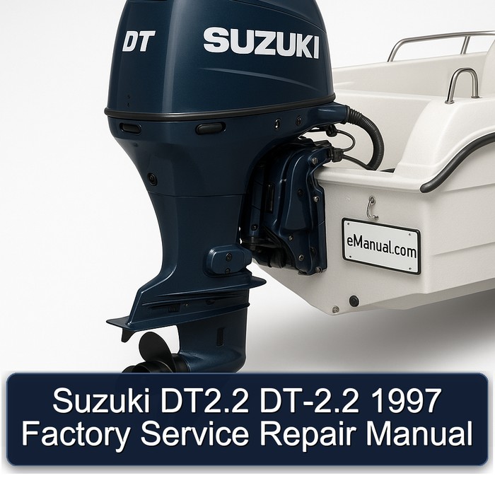 Suzuki DT2.2 DT-2.2 1997 Factory Manual de servicio y reparación