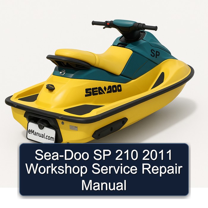Sea-Doo SP 210 2011 Workshop Manual de servicio y reparación