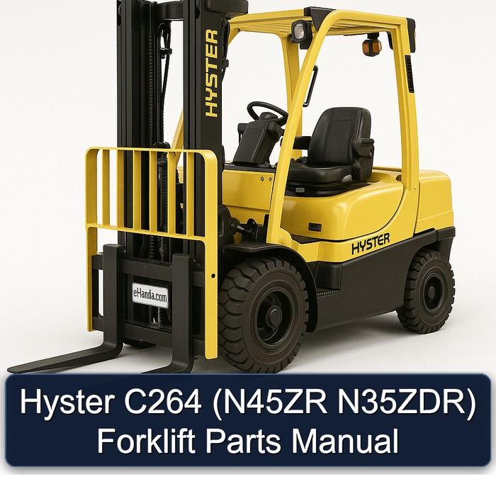 Hyster C264 (N45ZR N35ZDR) Forklift Parts Manual