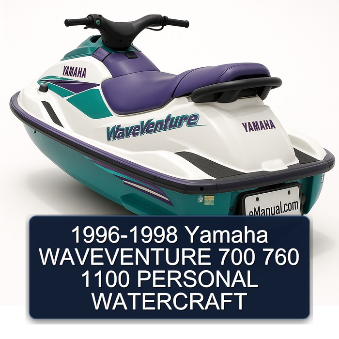 1996-1998 Yamaha WAVEVENTURE 700 760 1100 PERSONAL WATERCRAFT