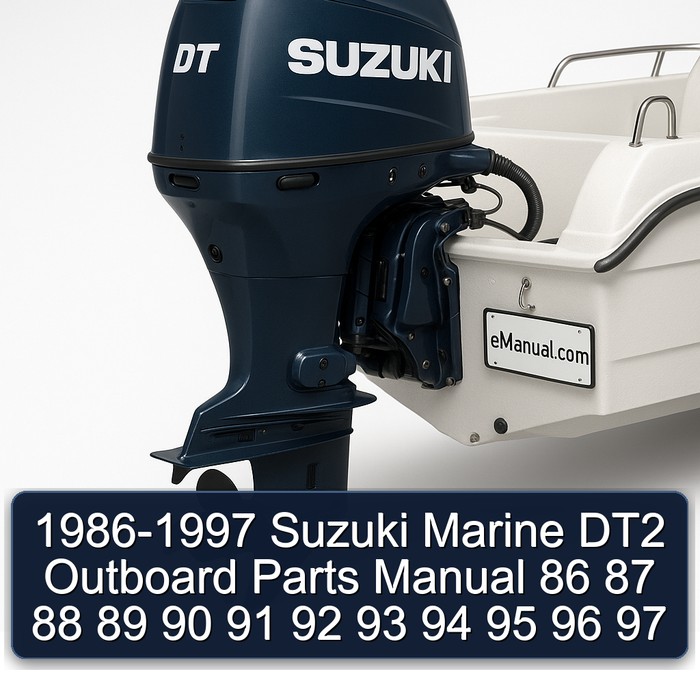 1986-1997 Suzuki Marine DT2 Outboard Parts Manual 86 87 88 89 90 91 92 93 94 95 96 97