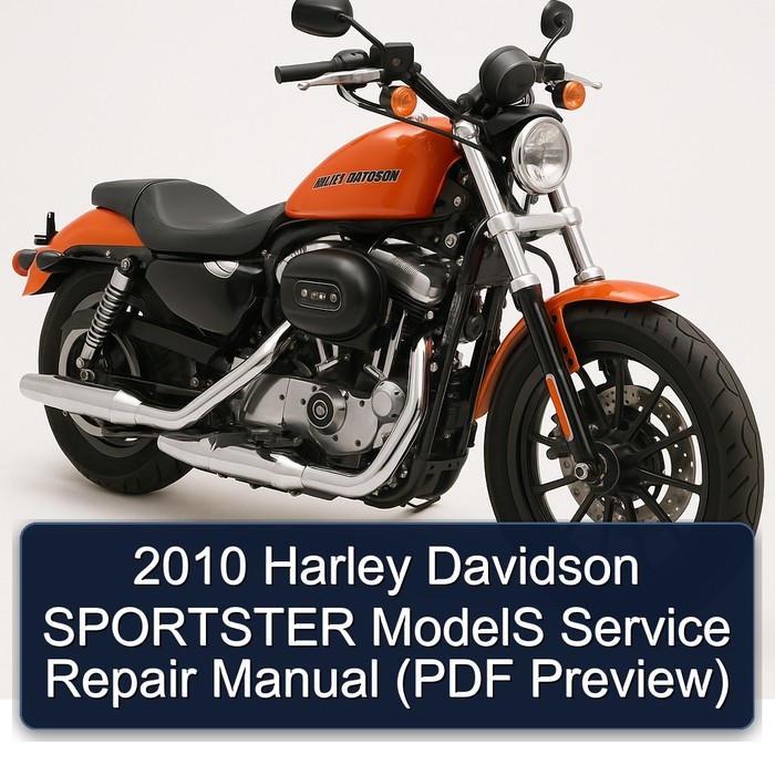 2010 Harley Davidson SPORTSTER ModelS Manual de servicio y reparación (PDF Preview)