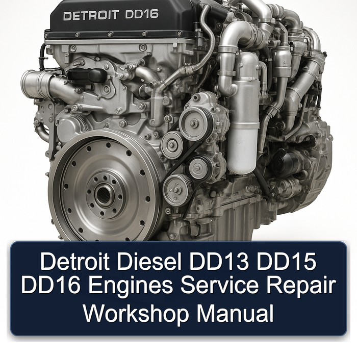 Manual de Reparación y Servicio para Motores Detroit Diesel DD13, DD15 y DD16