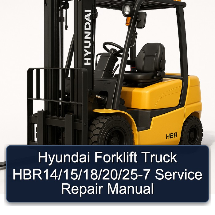 Manual de Servicio y Reparación Hyundai HBR14/15/18/20/25-7