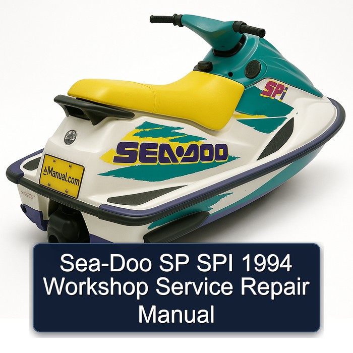Sea-Doo SP SPI 1994 Workshop Manual de servicio y reparación