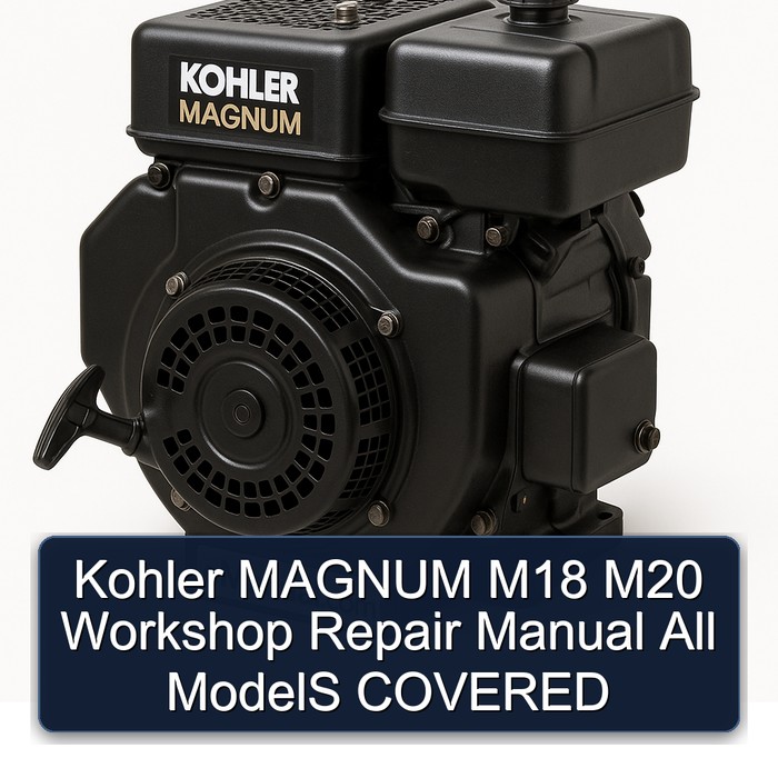 Kohler Magnum M18 M20 Werkstatt-Reparaturanleitung - Alle Modelle
