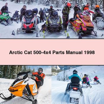 Arctic Cat 500-4x4 Parts Manual 1998 