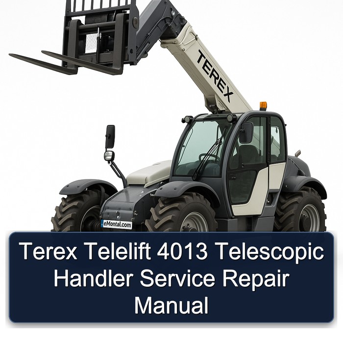 Terex Telelift 4013 Telescopic Handler Service Repair Manual
