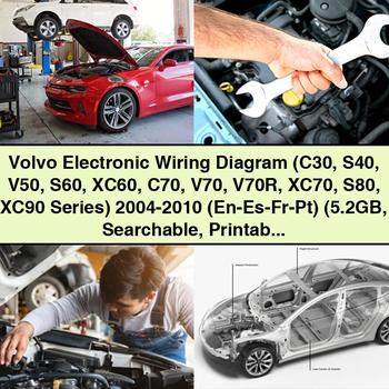 Volvo Electronic Wiring Diagram (C30, S40, V50, S60, XC60, C70, V70, V70R, XC70, S80, XC90 Series) 2004-2010