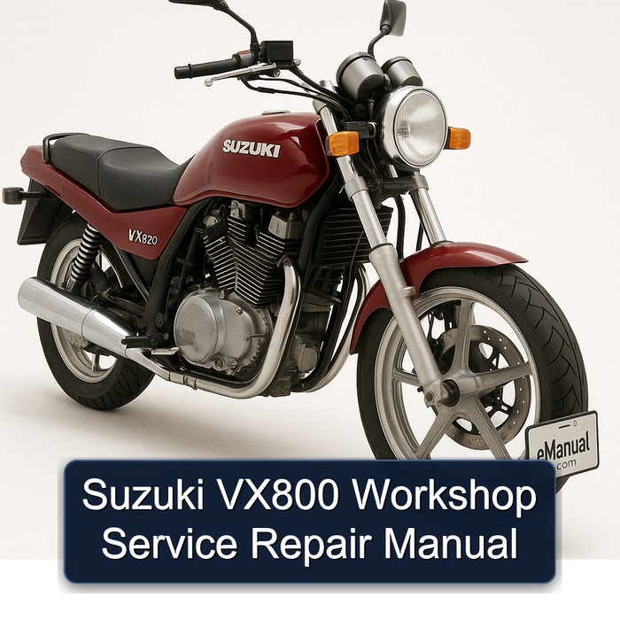 Suzuki VX800 Workshop Manual de servicio y reparación