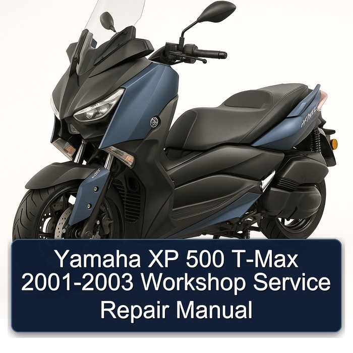 Yamaha XP 500 T-Max 2001-2003 Workshop Service Repair Manual 