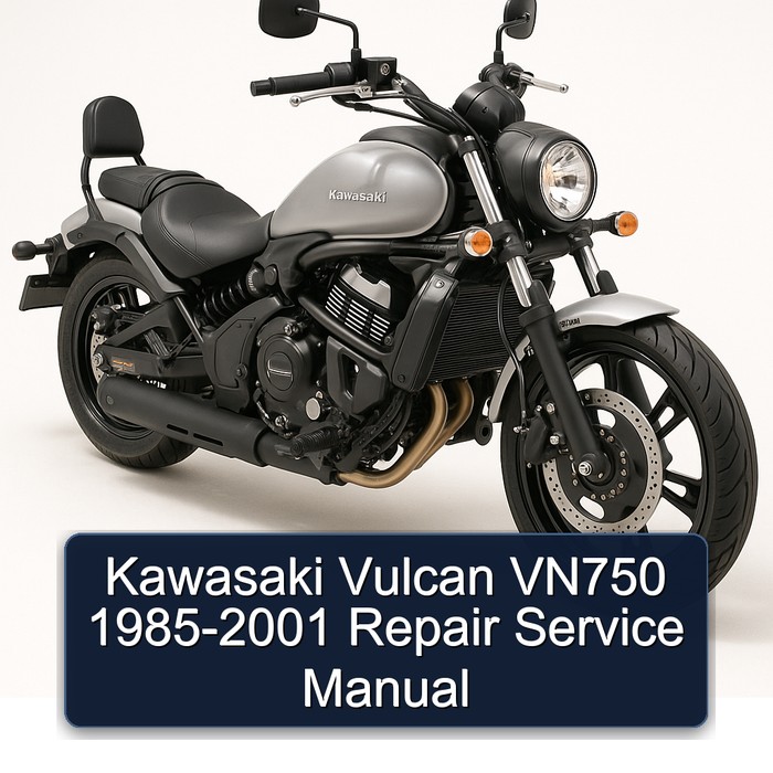 Kawasaki Vulcan VN750 1985-2001 Repair Service Manual