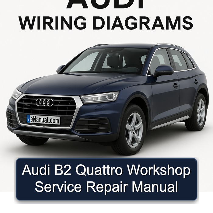 Audi B2 Quattro Workshop Service Repair Manual
