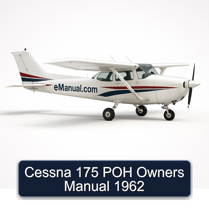 Cessna 175 POH Owners Manual 1962