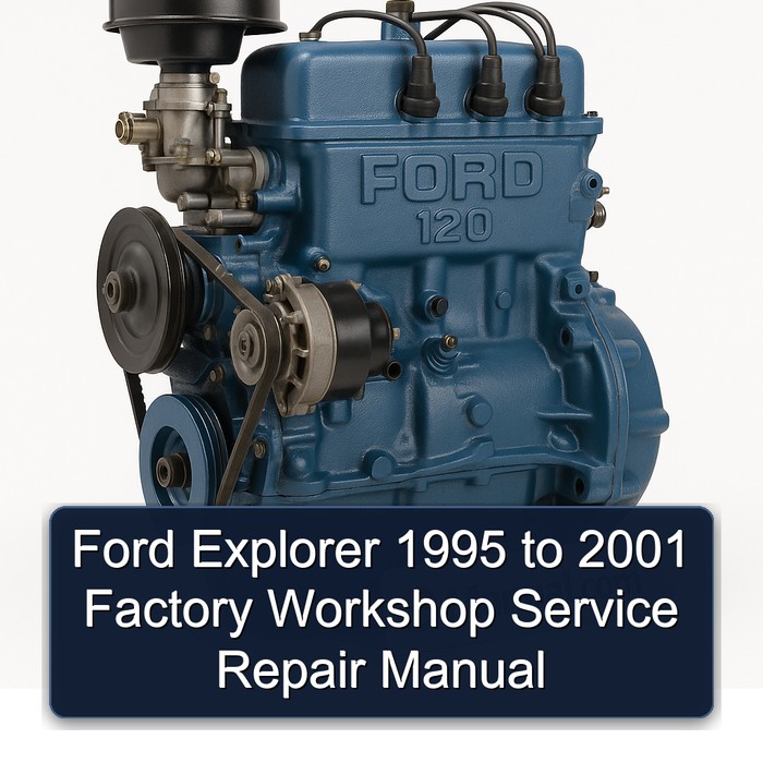 Ford Explorer 1995 to 2001 Factory Workshop Manual de servicio y reparación