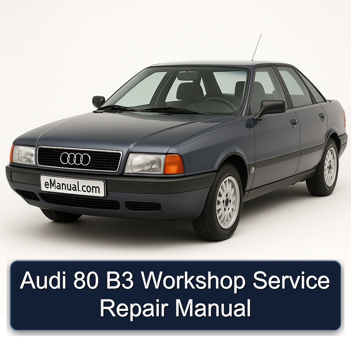 Audi 80 B3 Workshop Service Repair Manual