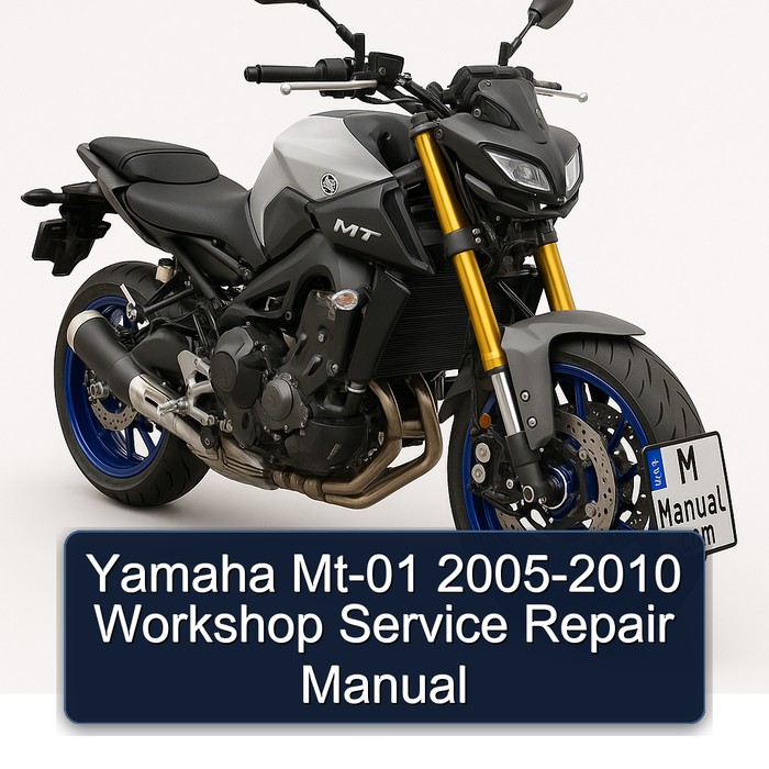 Yamaha Mt-01 2005-2010 Workshop Manual de servicio y reparación