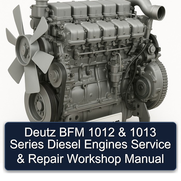 Deutz BFM 1012 & 1013 Dieselmotoren - Werkstatt-Handbuch